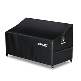 Awnic Bench Cover Protective Cover for Garden Bench 3 Seater Tear-Resistant Waterproof Anti-UV