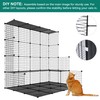 YITAHOME 2 Tier Large Indoor Cat Cage Crate, DIY Pet