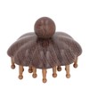 Wood Massage Comb Sandalwood Scraping Scalp Massage Comb Massager Tool