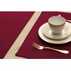 Akutana Red Table Runner 72 inch, Cranberry Dresser Scarf, Burgundy