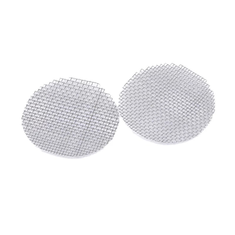 Cheeroyal 150Pcs Stainless Steel Smoking Screens Pipe Screen Filters 9.5/12.7/15/15.8/19/20mm
