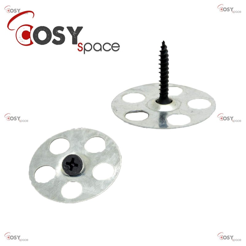 Metal Washers Insulation Fixings Discs Washer 100 Pieces - Tool