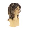 Sallcks Mens Blonde Brown Long Straight Synthetic Natural Looking Costume