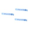 jojofuny 3pcs Shower Satin Sashes for Big Sister Footprint Design
