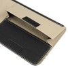 X AUTOHAUX Beige Universal Car Sun Visor Organizer Sunglasses Case