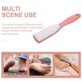 Ciieeo Foot Heel Exfoliating Scrubber Handle Dead Skin Remover for Smooth Feet Care Ergonomic Design for Callus Treatment and Comfortable Use