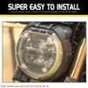 Lorababer Motorcycle Headlight Lens Guard Protection for Honda CB650R CB1000R