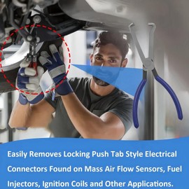 Automotive Electrical Disconnect Pliers,Electrical Connector P/liers for Car,Electrical D/isconnecting Pl/iers,Dis/connect Pli/ers Tool,Automotive Wire Plie/rs,Fuel Line Pliers Disconnect Repair Tools
