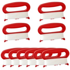 10 Pack Kite String Handle with 98ft Line Red Mini Kite Spool Kite Flying Accessories Kite String Spool for Kids and Adults(L, Width: 11.5CM/4.53 inch)