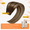 Full Shine Real Hair Extensions Human Hair 7 Pieces Clip
