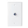 Skywalker Wall Plate w/single 3.0ghz F-81 (White)