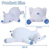 Weighted Anxiety Comfort Animal – 24 in Giant Elephant Calming