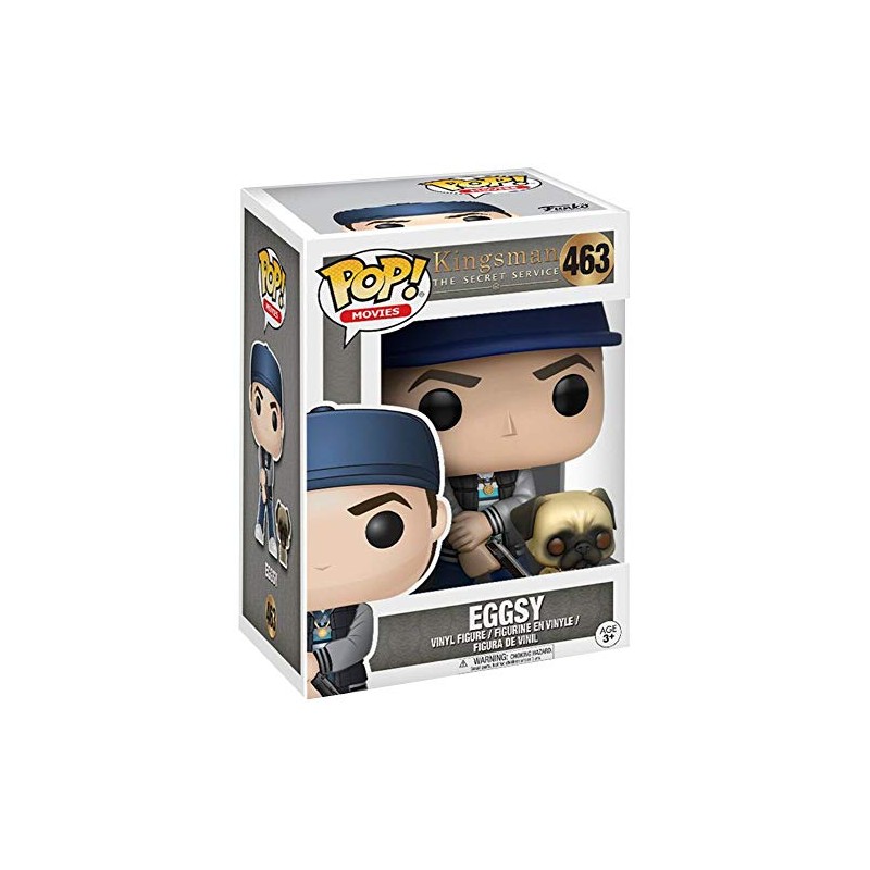 Funko POP Movies Kingsman Eggsy with JB Action Figure