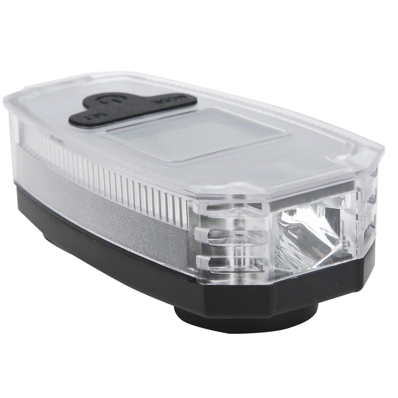 Multifunctional Bike Front Light Bicycle Speedometer LED Display Horn Warning