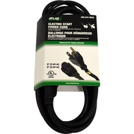 Atlas 490-241-B035 Universal 120 Volt/13 Amp Snow Blower Power Cord, 8'