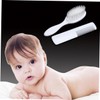 Kisangel 3sets Brush and Comb Kit Scalp Massager for Newborn