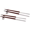 Natico Silver and Wood Chopsticks | Set of 2 Pairs