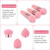 3 Pcs Makeup Foundation Sponge Pink Beauty Blender Sponge Makeup