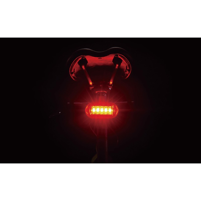 CATEYE EL-160 / Omni 5 Bike Light Set: Enhanced visibility