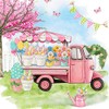 20 Napkins Flower Cart in Spring | Magnolia | Flowers