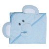 Chiqui Mundo Toalla Bebe Elefantito Azul 75 X 90 Chiquimundo