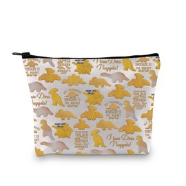 Zuo Bao Dino Nugget Gift Dino Nuggs Gift Chicken Nuggets Cosmetic Bag Chicken Nugget Lover Dinosaur Theme Gift (DINOSAUR)