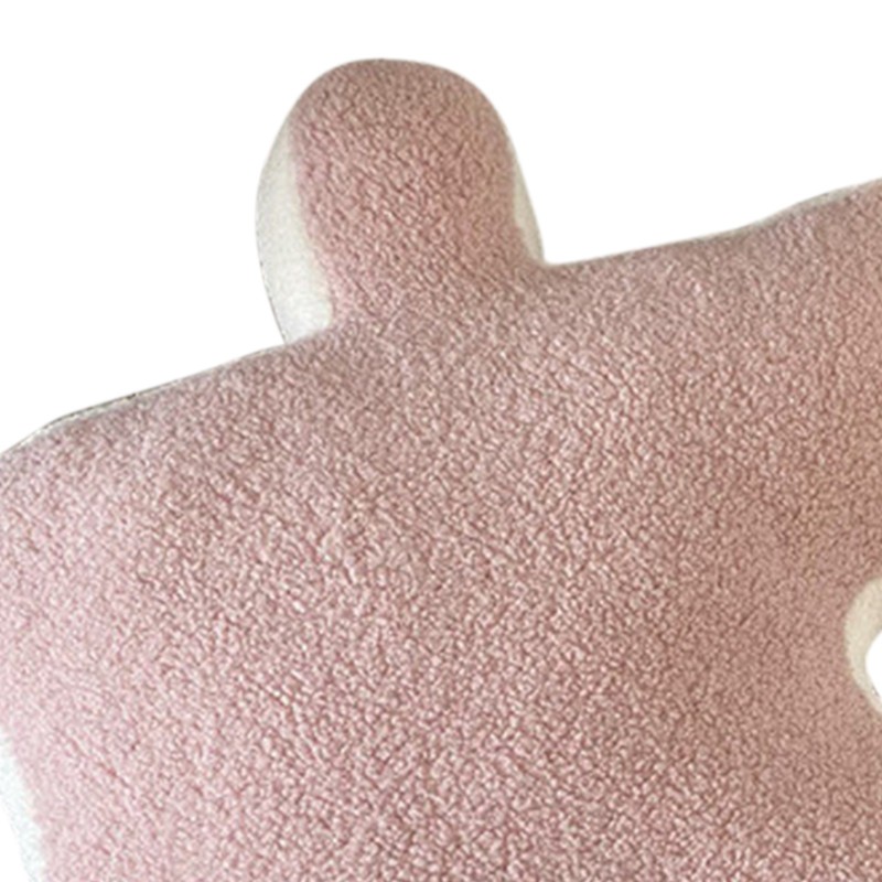 Plush Throw Pillow Ultra Soft Cushion Puzzle Special Shaped for
