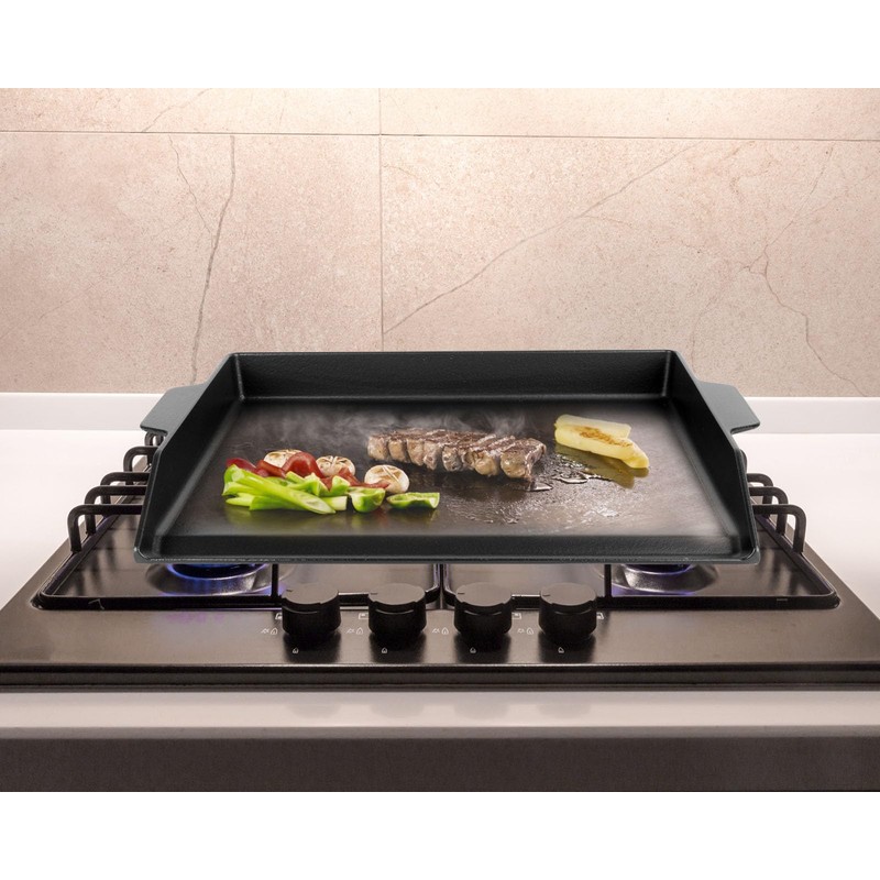 BBQ Future Universal Griddle for Gas Grill with spatula set,