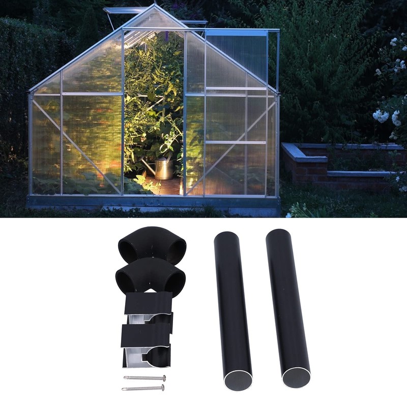 Generic 32 mm Greenhouse Rainwater Gutter Water Barrel Downpipe Gutter