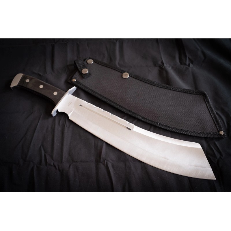 Tattva Tactical 19" Machete Cleaver Full Tang Nyloth Sheath W/