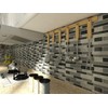 LONGKING Peel & Stick Backsplash Tile for Kitchen, Gray Stick