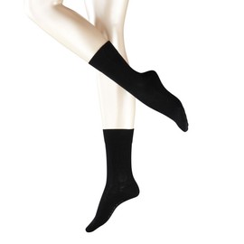 FALKE London Sensitive 3009 Women's Socks Pack of 3 Size 35-38 Black, black