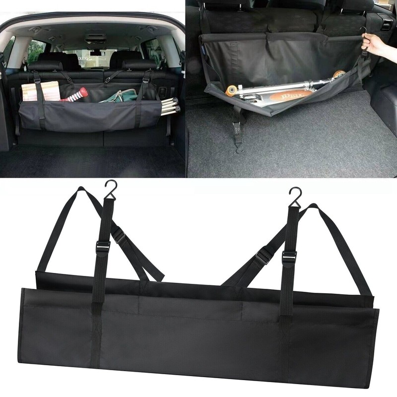 TSUINZ Backseat Trunk Organizer Hanging Car Organizer Trunk Cargo Storage