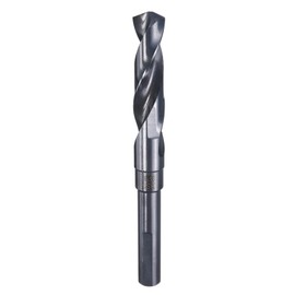 HARFINGTON 16.5mm Drill Bit 1/2" Reduced Shank 3-Flat 4341 HSS Twist 135 Degree Split Point for Medium Soft Metal Copper Aluminum Iron Plastic Wood