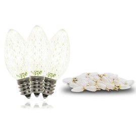 25 Pack C7 Dimmable Warm White Retrofit Bulb