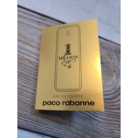 Paco Rabanne Lot Of 5 Paco Rabanne 1 Million Eau De Toilette .05 Oz Sample Trial Size New