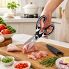 Heavy-Duty Kitchen Scissors for Food Prep – Stainless Steel Shears