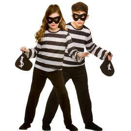 Kids Unisex Sneaky Robber Fancy Dress Costume - X-Large (11-13 Years)