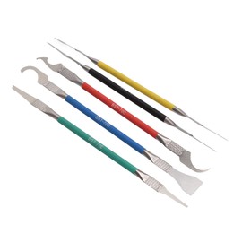 Computer Tool Kit,Electronics Opening Pry Spudger Tool Repair Kit 5 in 1 Professional BST‑70 PCB Motherboard Maintenance Knife Dual Ends