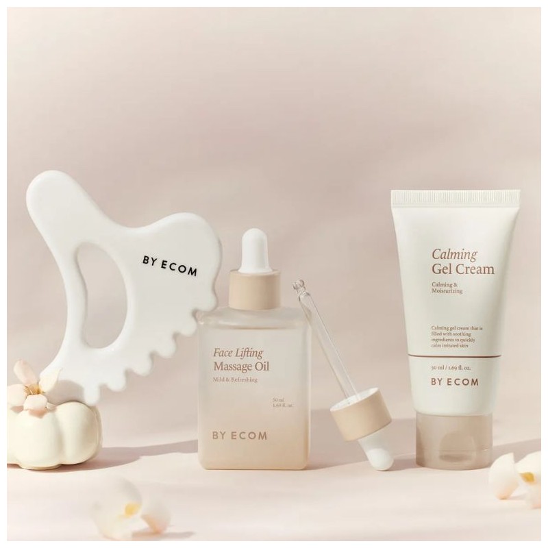 BYECOM Face Slimming Care Kit 3items (Face Slimming Gua Sha