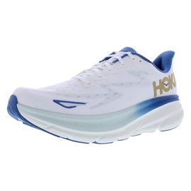 HOKA Clifton 9 Mens Shoes Size 11.5, Color: Frost/Gold