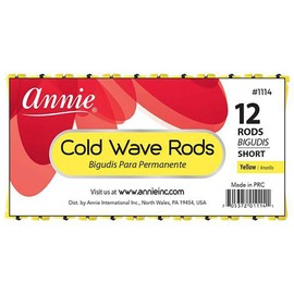 3 Packs of Annie Cold Wave Rods(Short) #1114 12Pcs/Pack