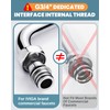 G3/4 Internal Thread 10” Commercial Faucet Swivel Spout Replacement: Add-on