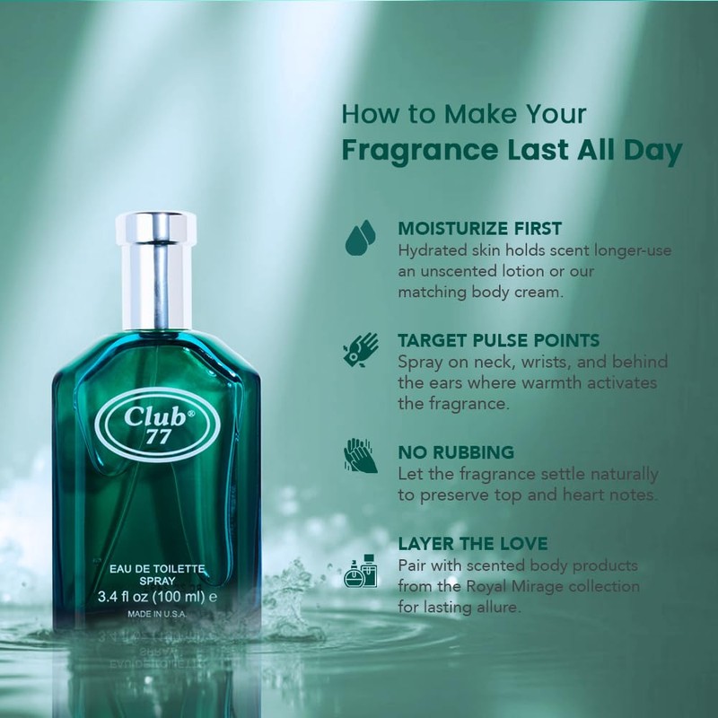 Royal Mirage Club 77 100 ml EDT Spray