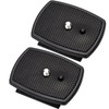 LUCKYKODOR Camera Quick Release Plate Universal Quick Release Plate Tripod