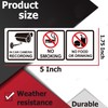 12Pack No Smoking In Car Camera Recording No Eating or