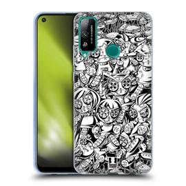 Head Case Designs Punk Doodle Voodoo Dolls Soft Gel Case Compatible With Honor Play 4T