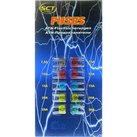 Mannol "ATN" Blade Fuses Blister Fuse Set Car