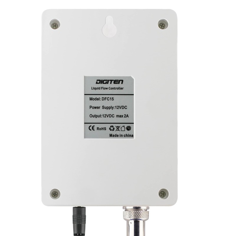 DIGITEN Water Liquid Flow Capacity Volume Digital Display Flow Meter