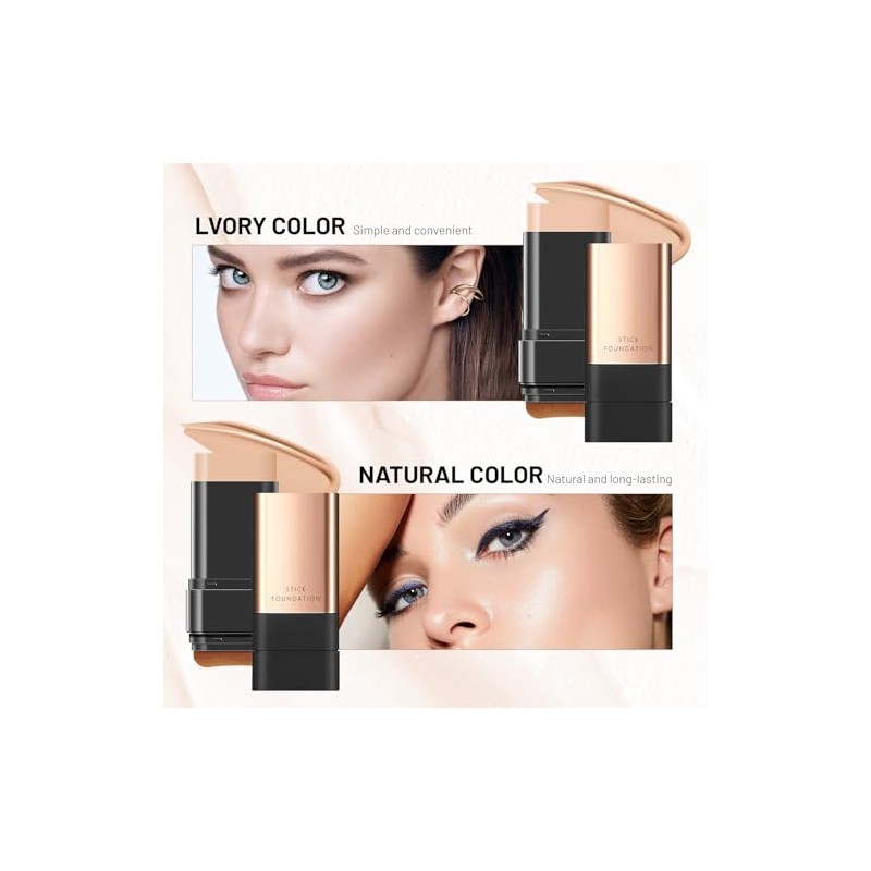 Satasiam Barra Maquillaje Antiarrugas Coreana Flawless Eraser Hidratante Ligera Doble
